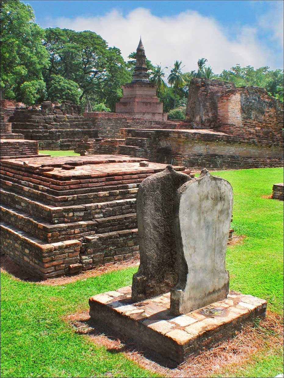 ใบเสมา วัดมหาธาตุ สุโขทัย
