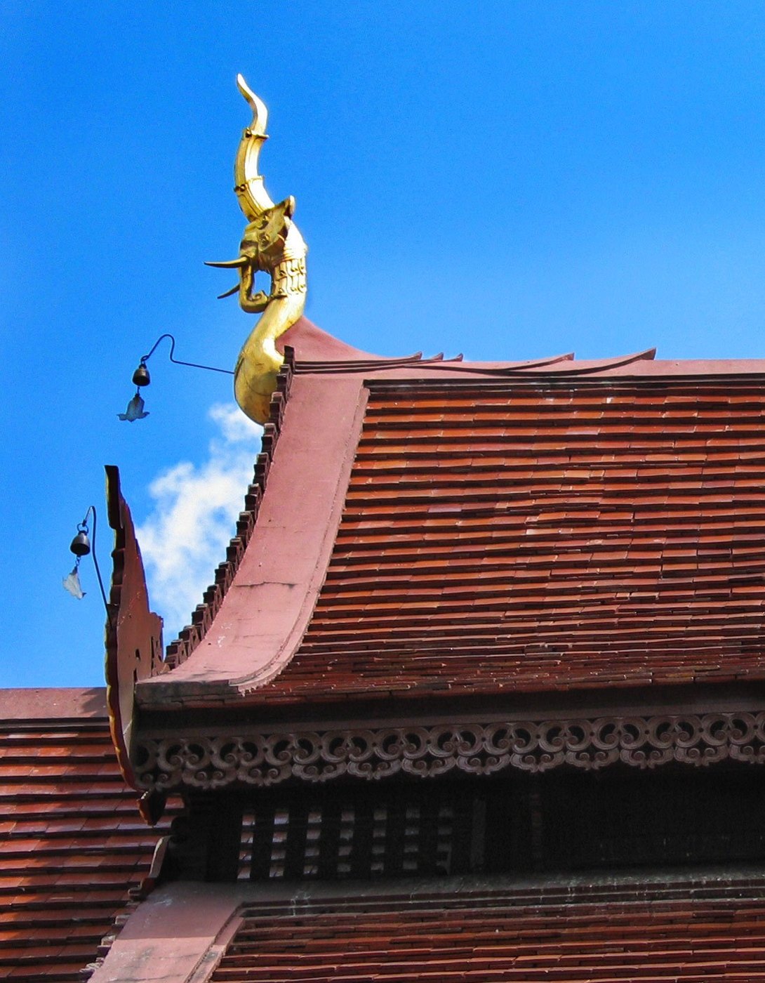 ช่อฟ้าวิหารวัดเจ็ดยอด เชียงใหม่ (ล้านนา)