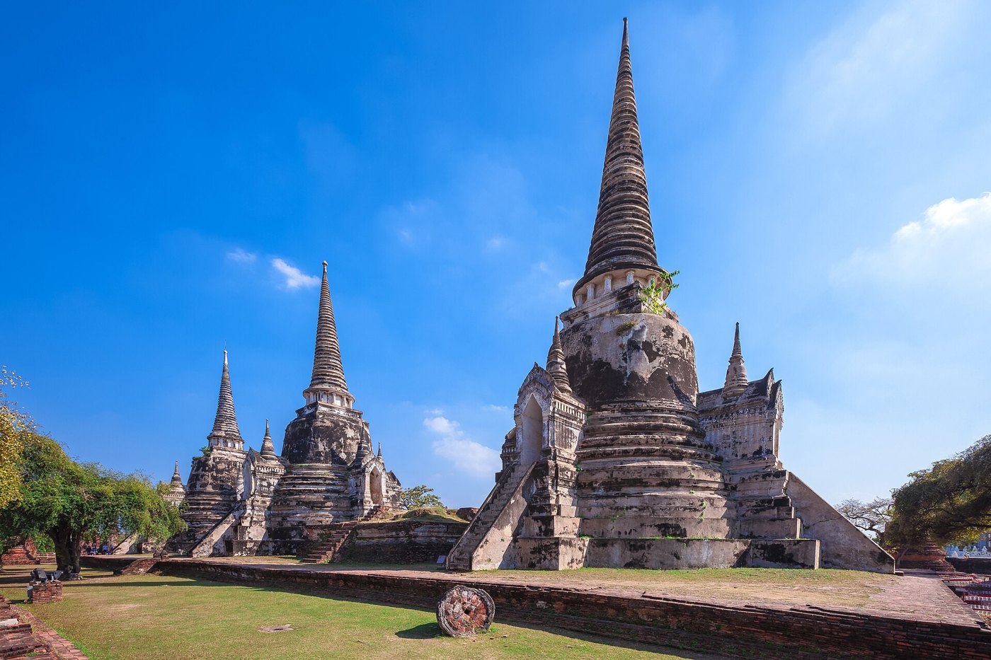เจดีย์ 3 องค์ วัดพระศรีสรรเพชญ์